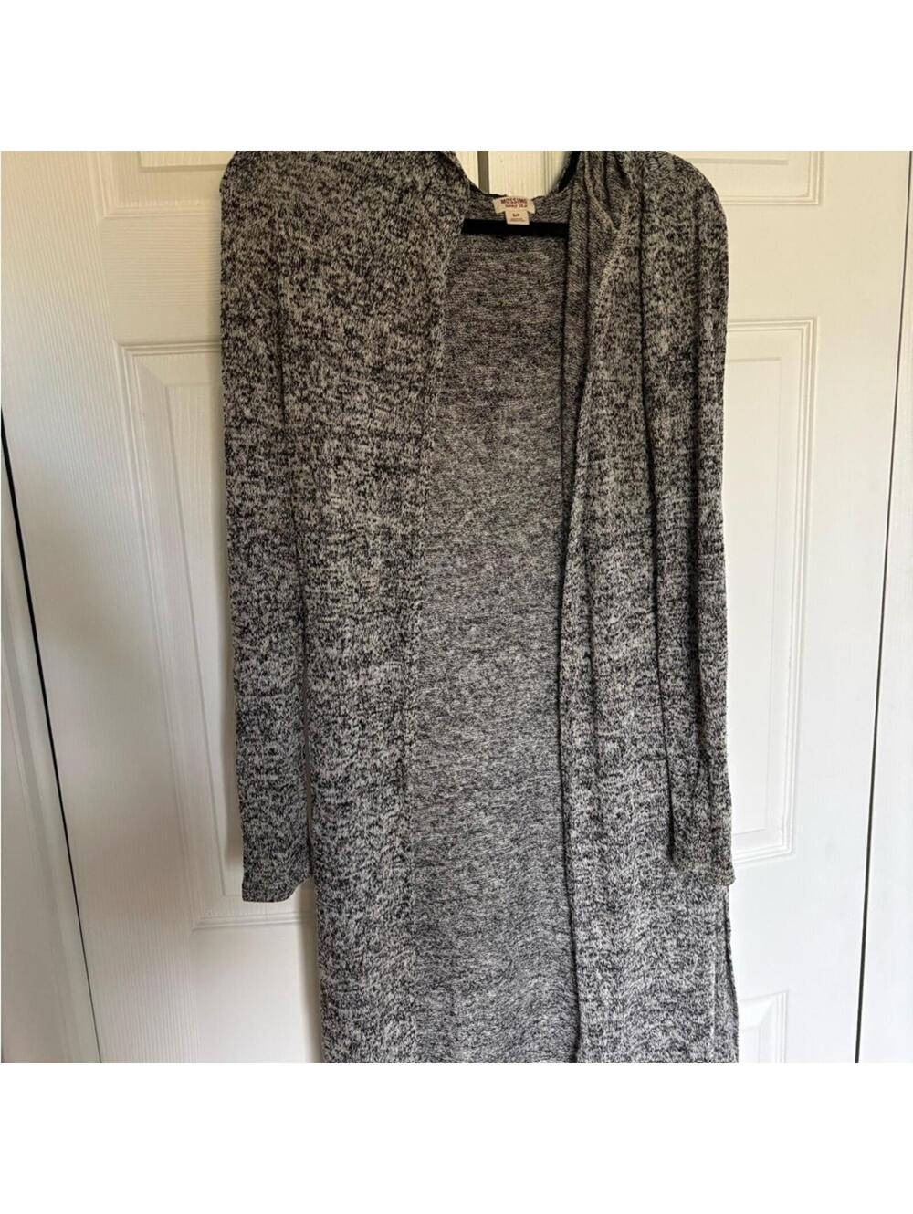 Mossimo Supply Co. Monochrome Knit Duster